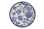 Hermia Juego de Vajilla de Porcelana de 24 Piezas Azul y Blanco